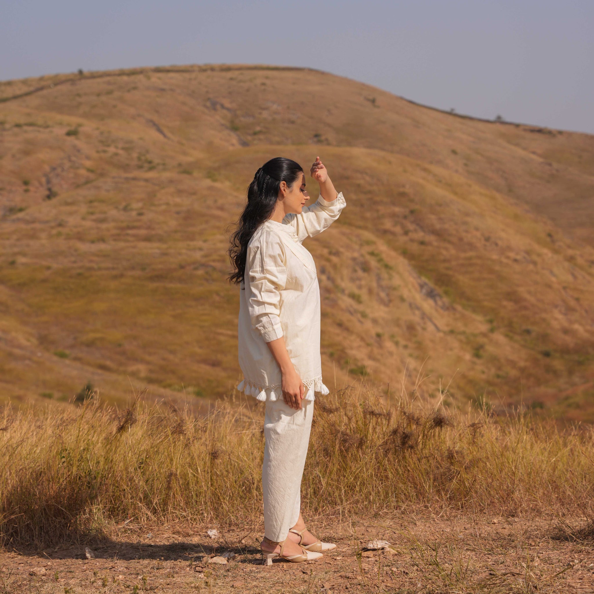 Arlo Top and Pant Co-ord Set Beige