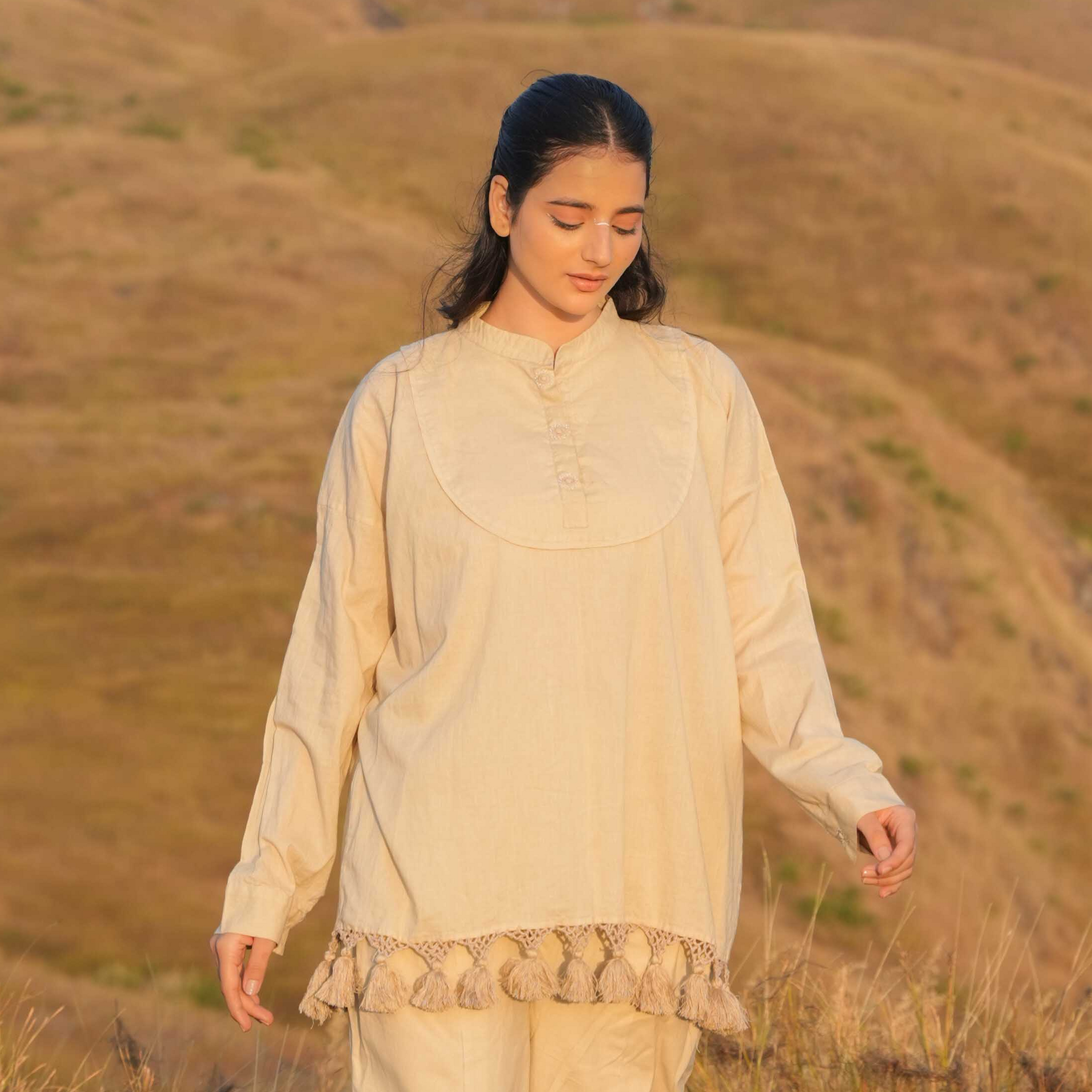 Arlo Top - Ivory
