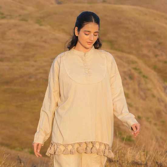 Arlo Top - Ivory