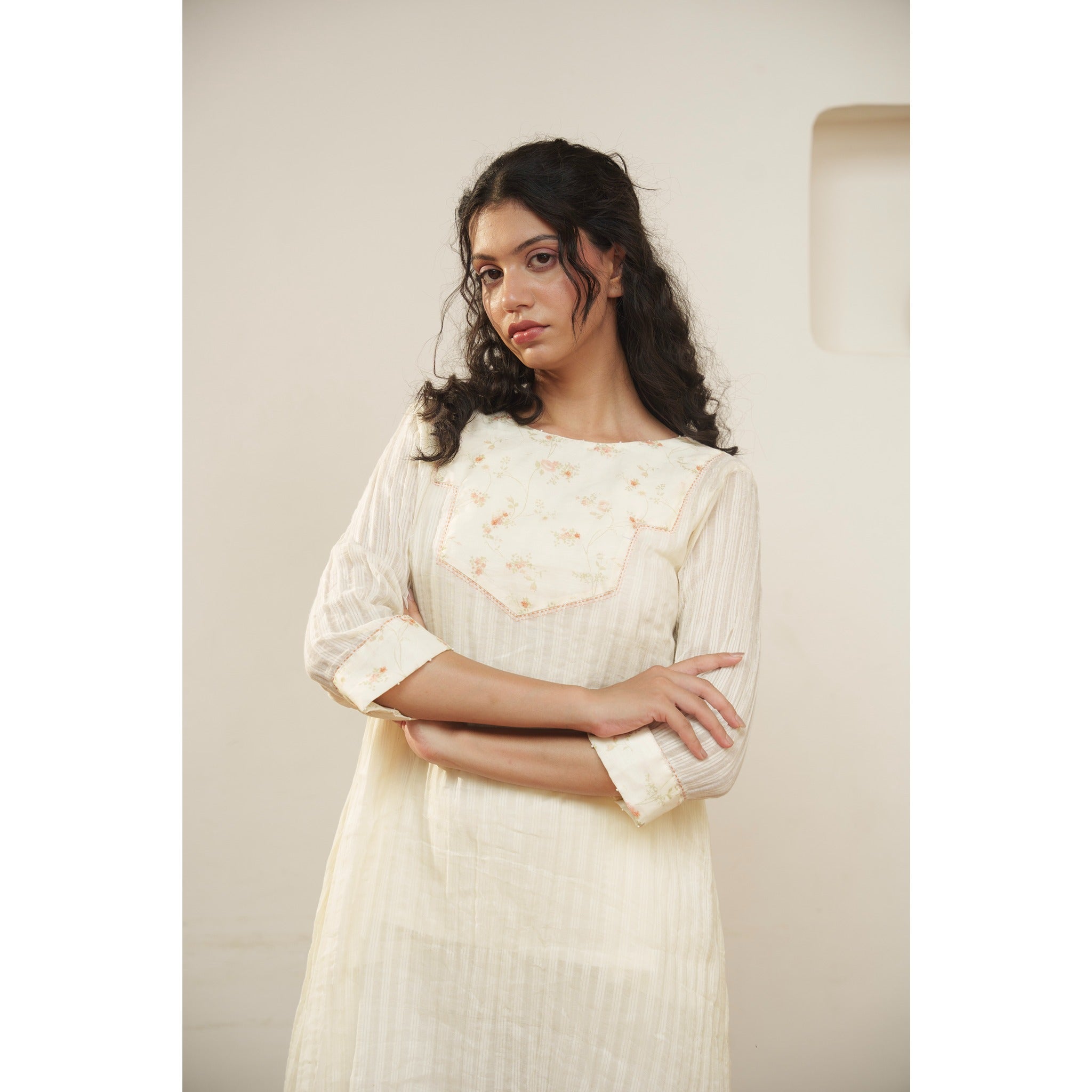 Capsule 7 - Beige Cotton Top