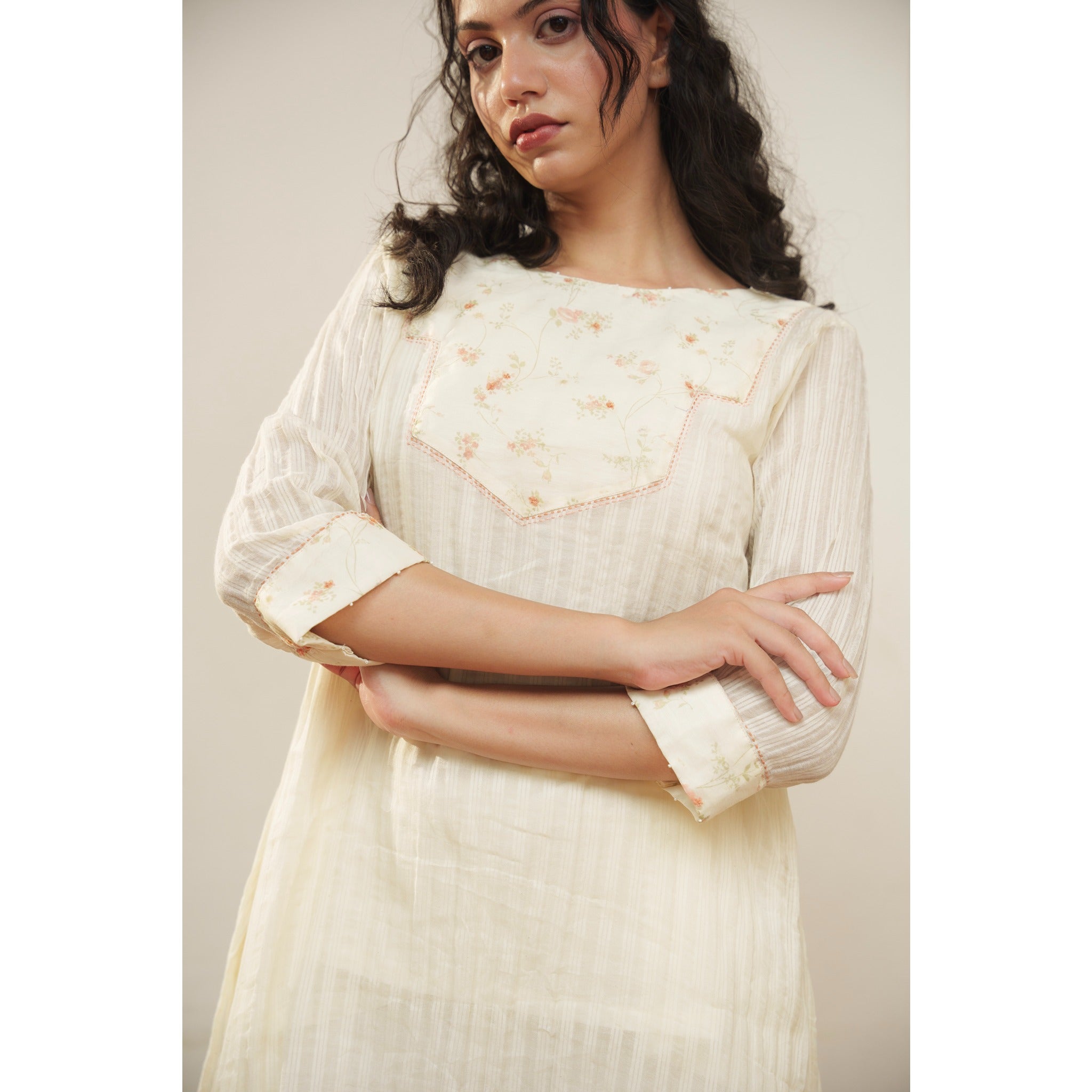 Capsule 7 - Beige Cotton Top