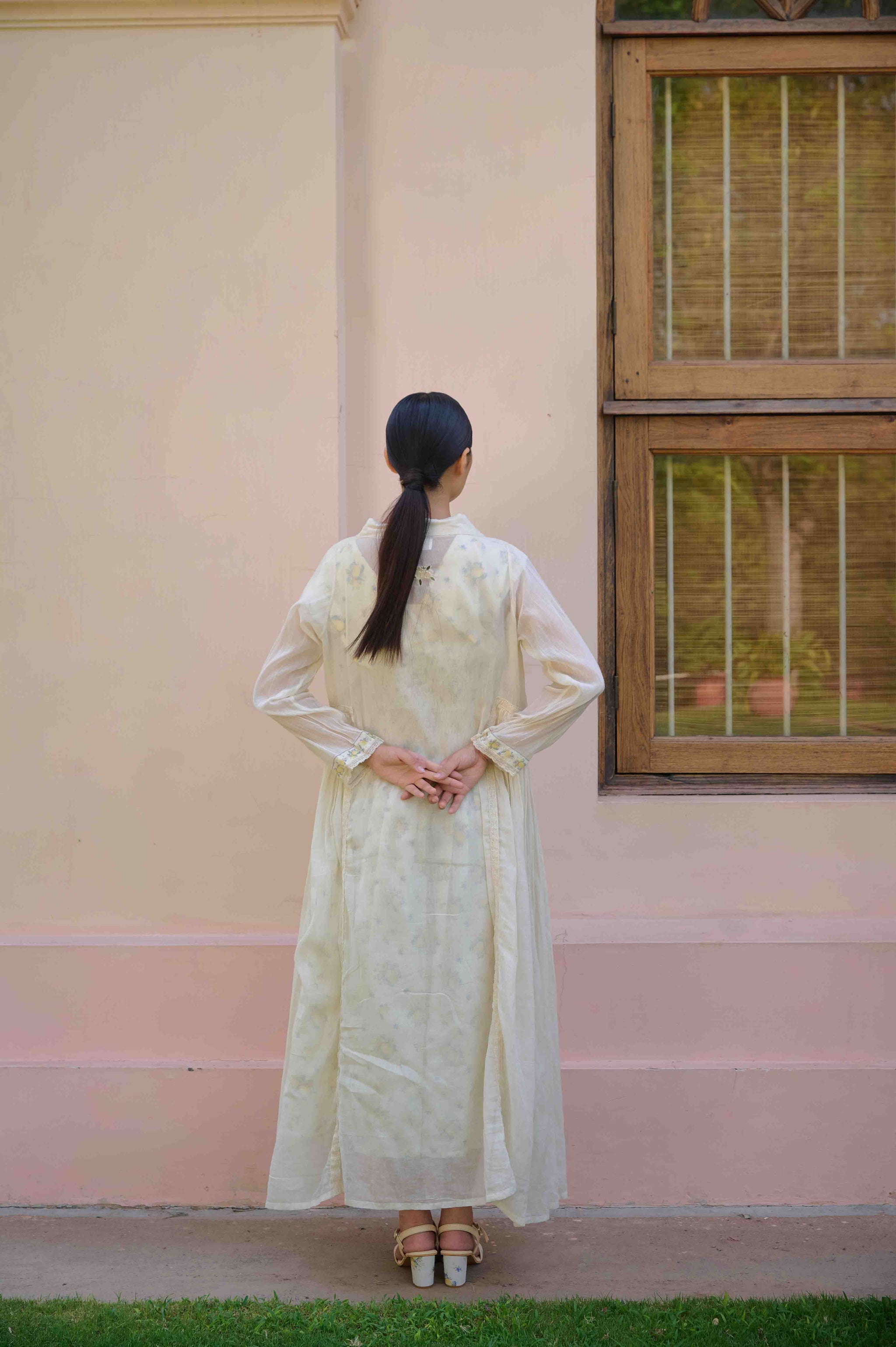 Annie Dress and Jacket Set - Lemon Print