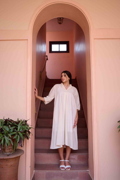 Olivia Dress - Beige