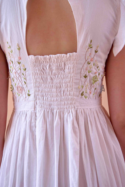 White Betty Dress and Jacket Set - OurDve