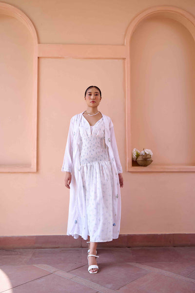 Annie Dress and Jacket Set - Flower Print