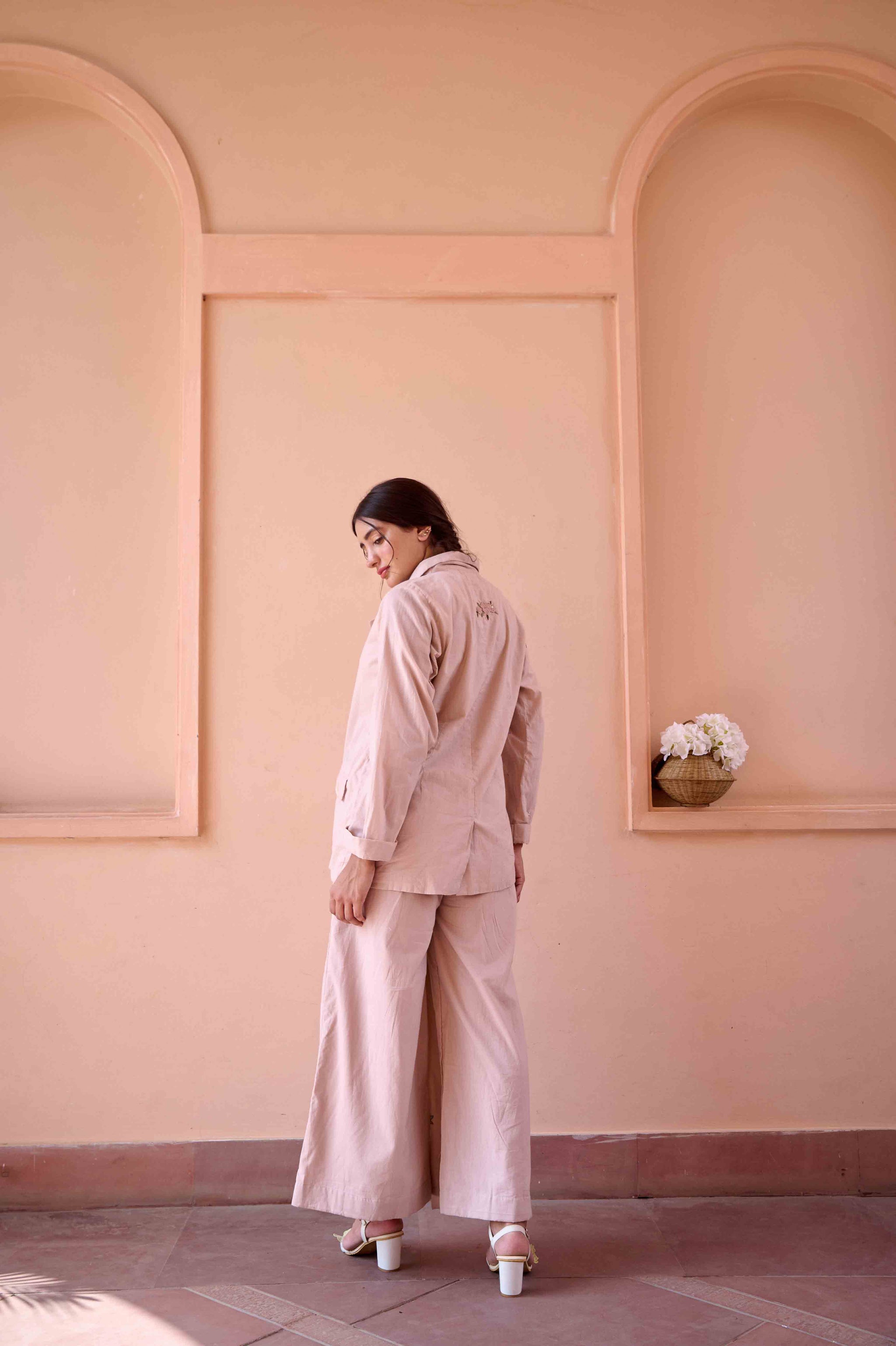 Fred Pant Suit - Flamingo Pink