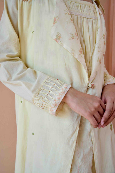 Clara Dress and Jacket Set - Yellow
