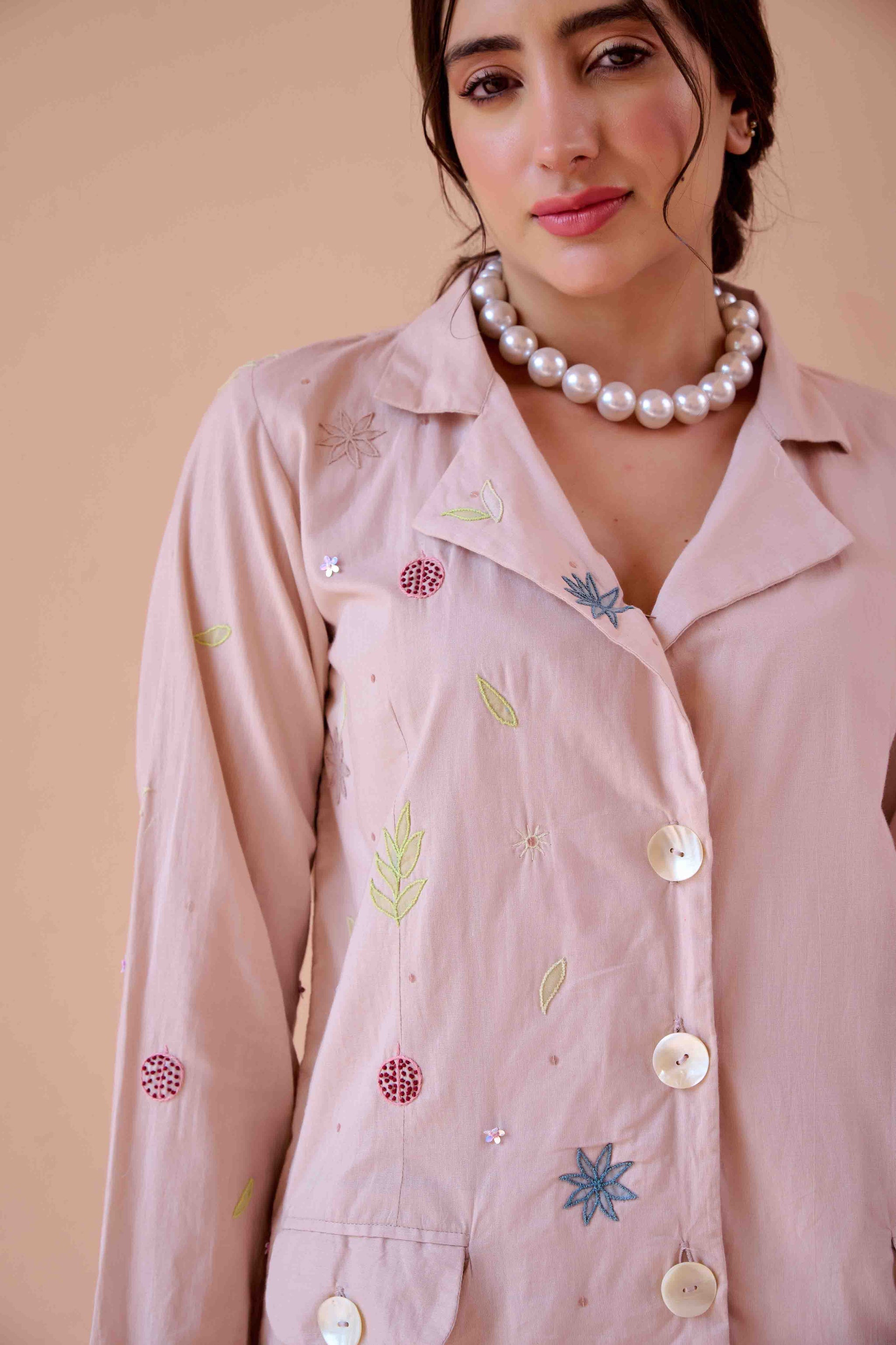 Fred Pant Suit - Flamingo Pink