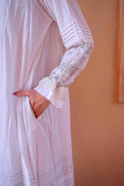 Nancy Dress - White