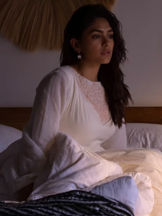 Mrunal Thakur In Maldi Dress