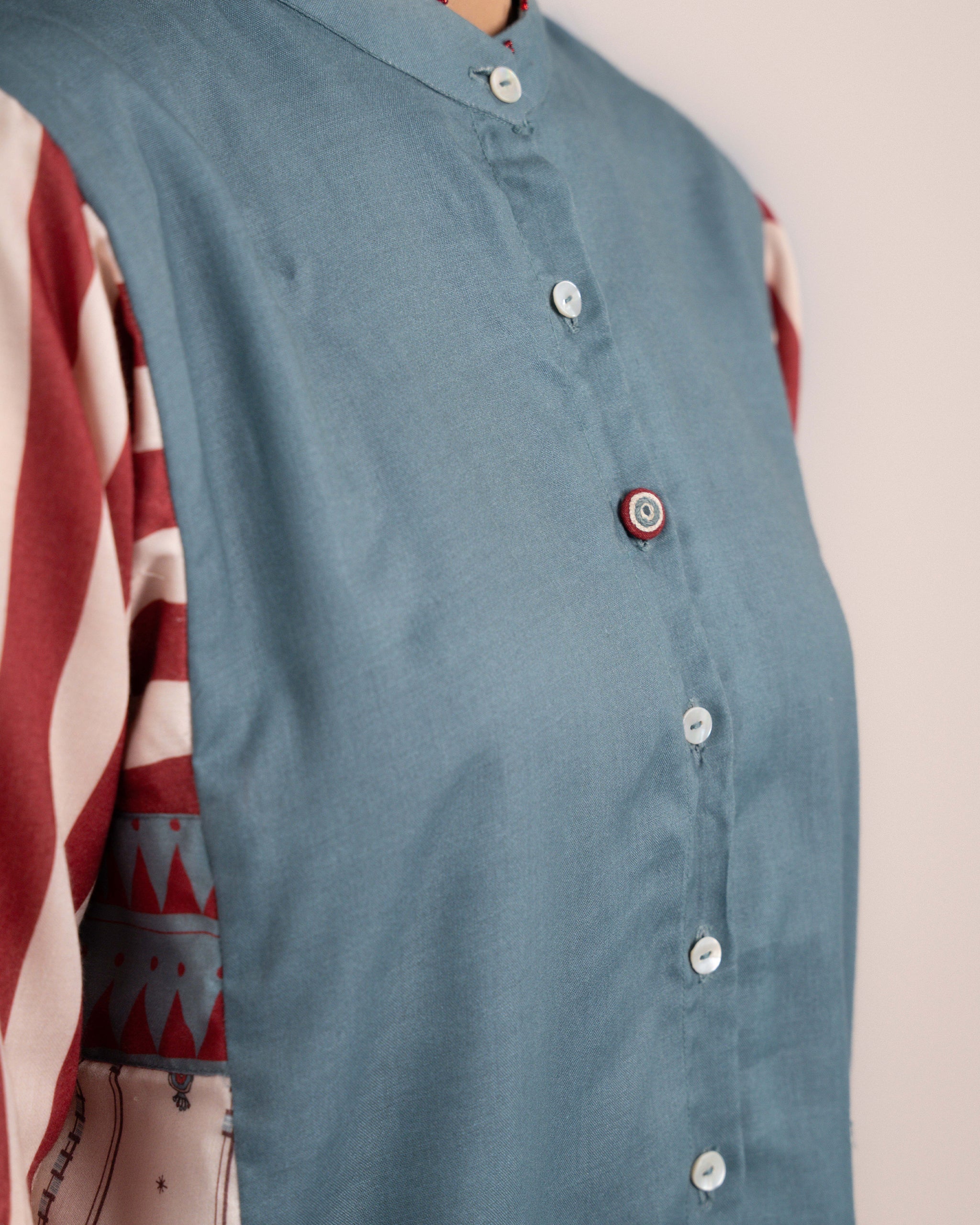 Lyra Shirt - Normandy Blue