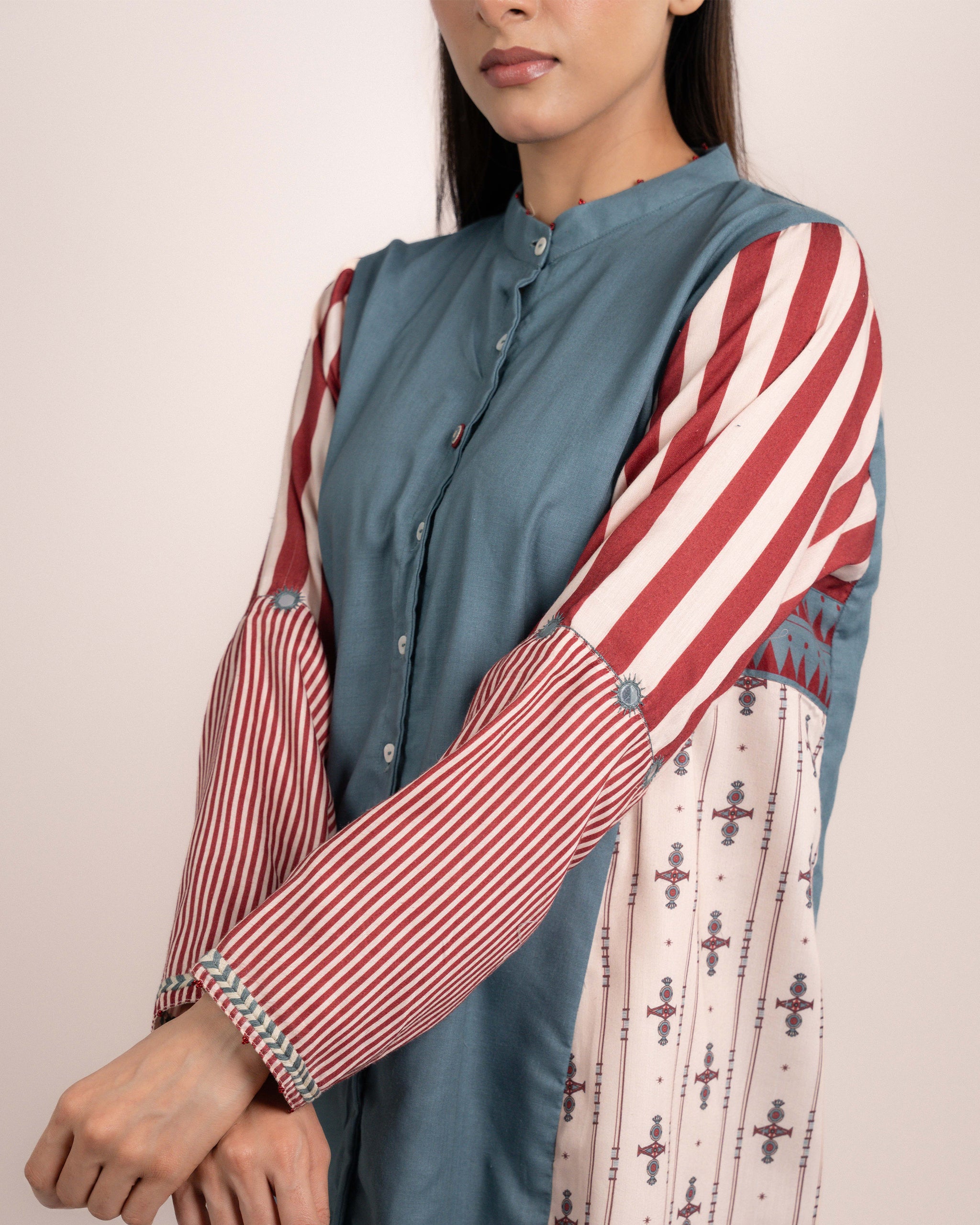 Lyra Shirt - Normandy Blue