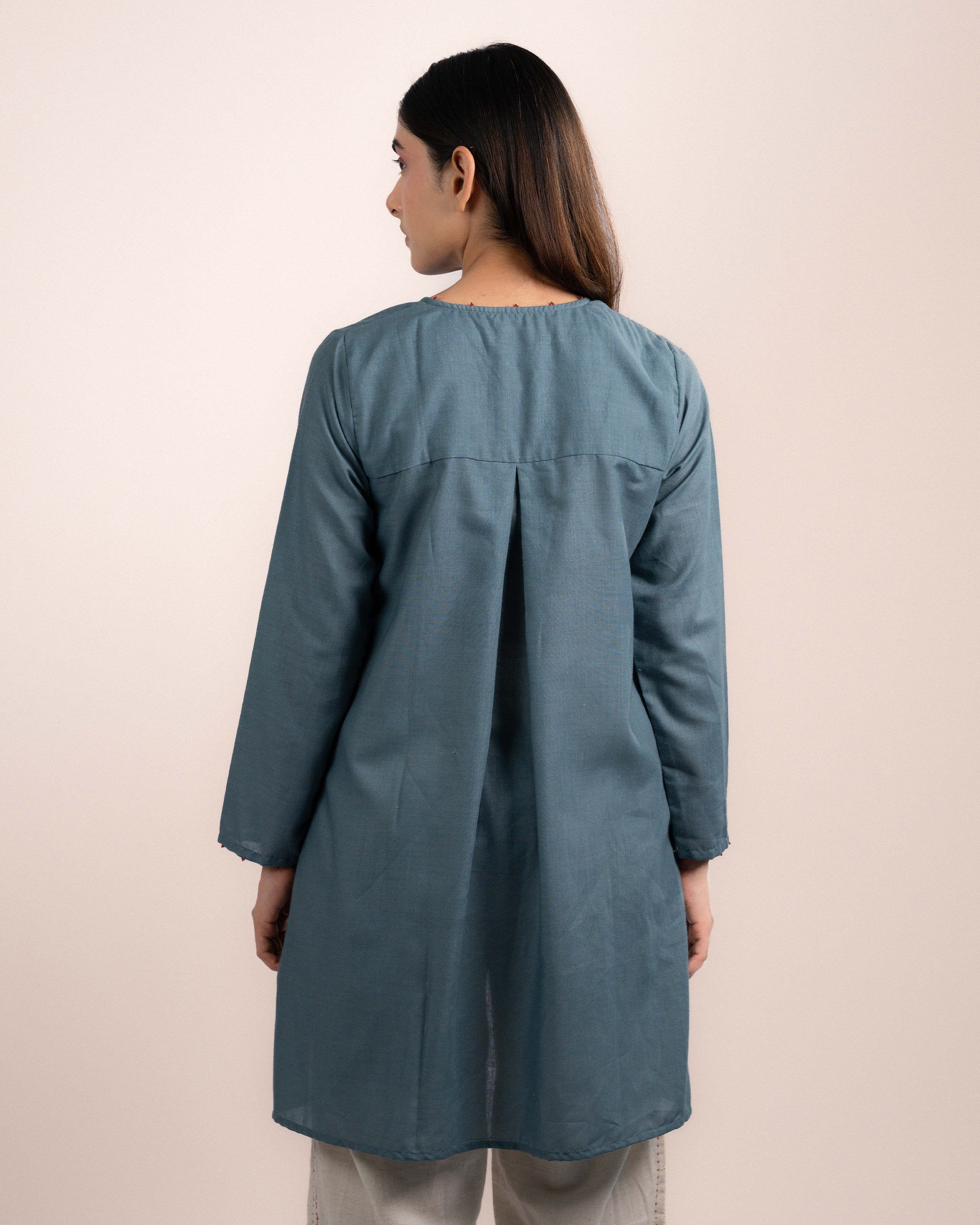Luna Top - Normandy Blue