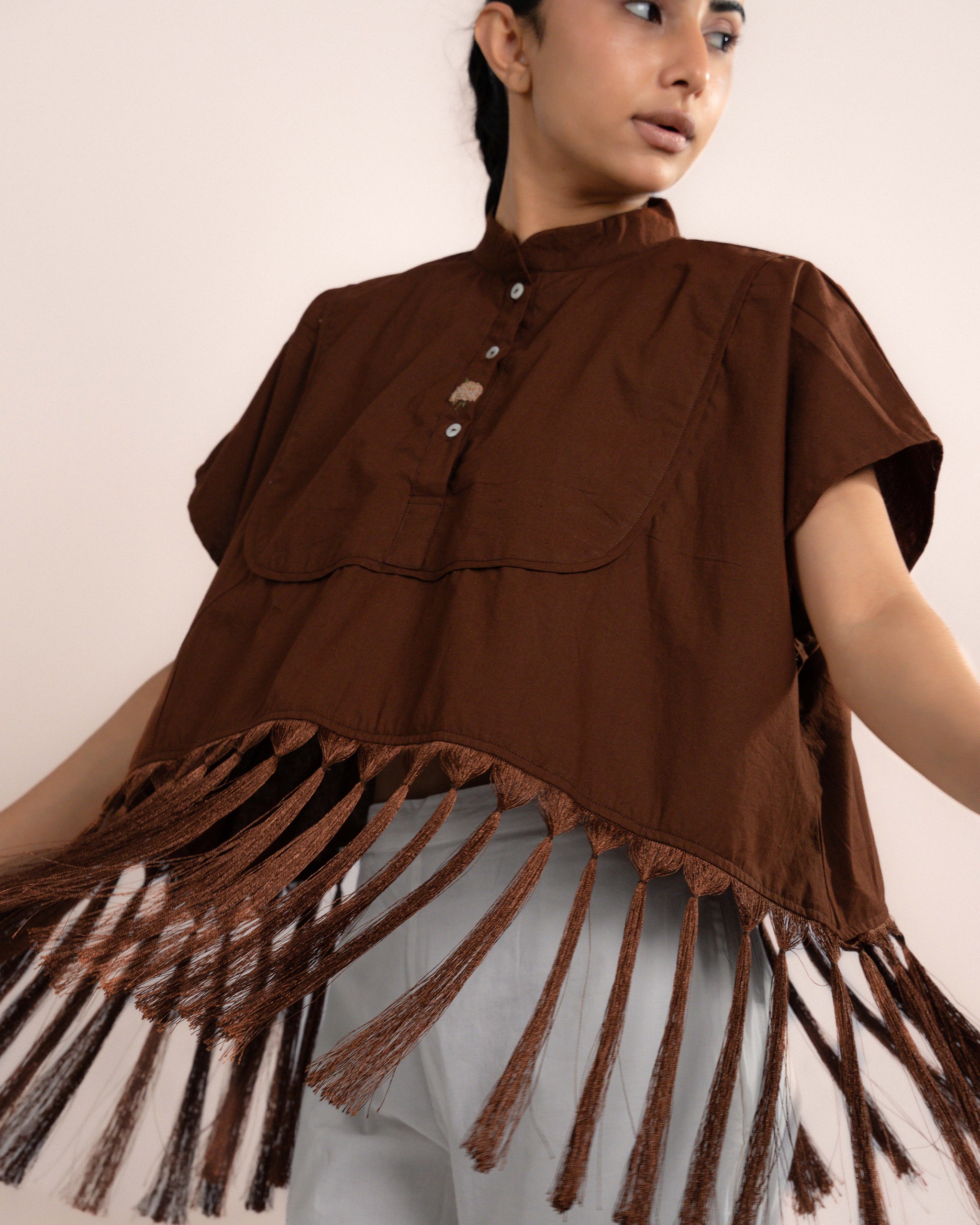 Tofu Top - Brown