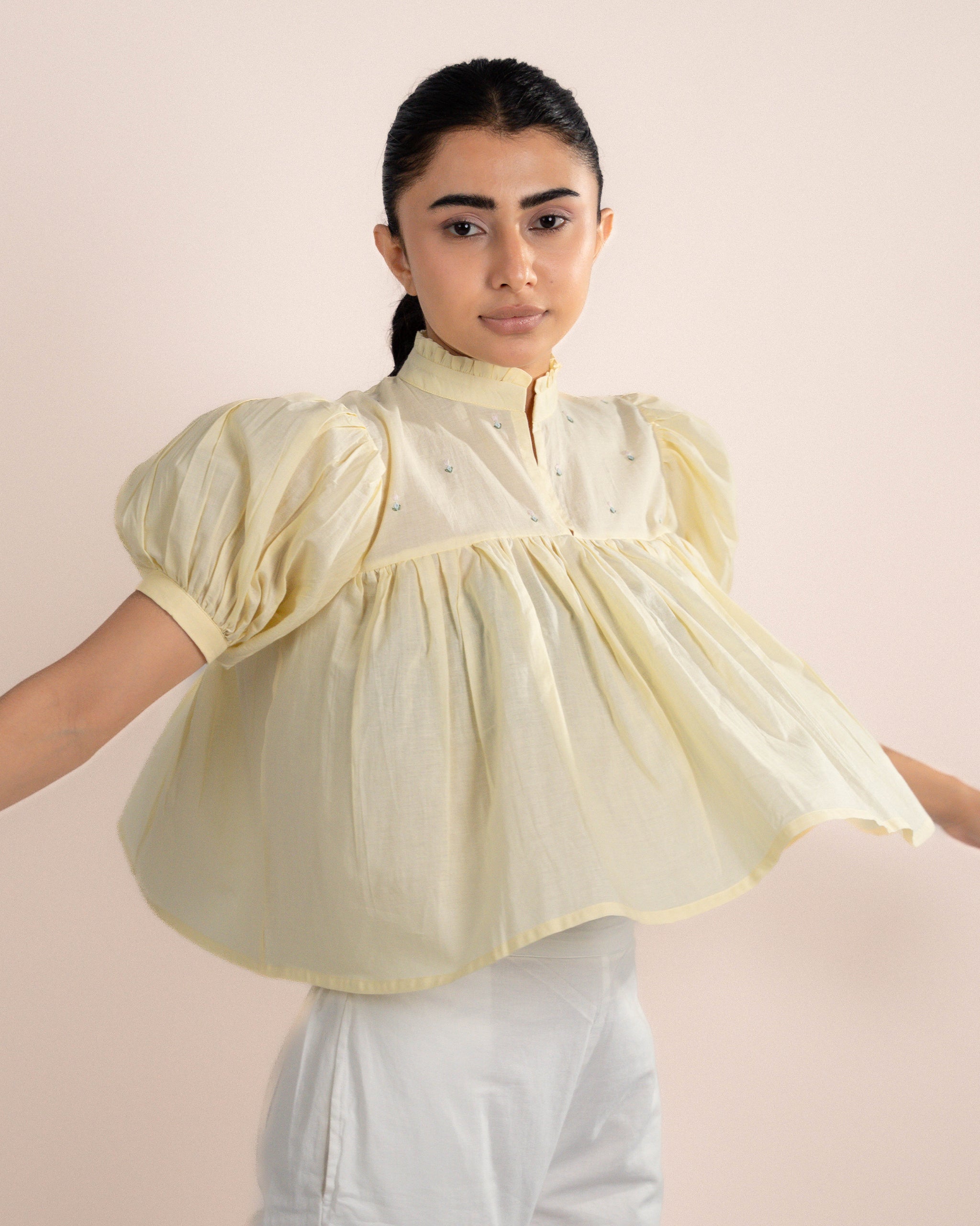 Rosy Top - Lemon Yellow