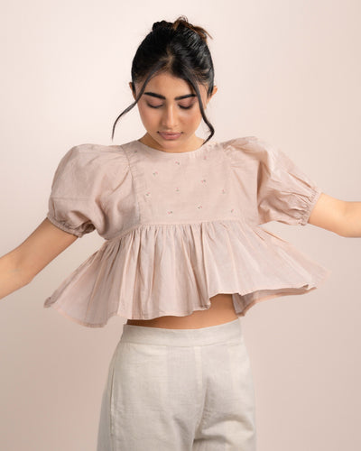 Lily Top - Flamingo Pink