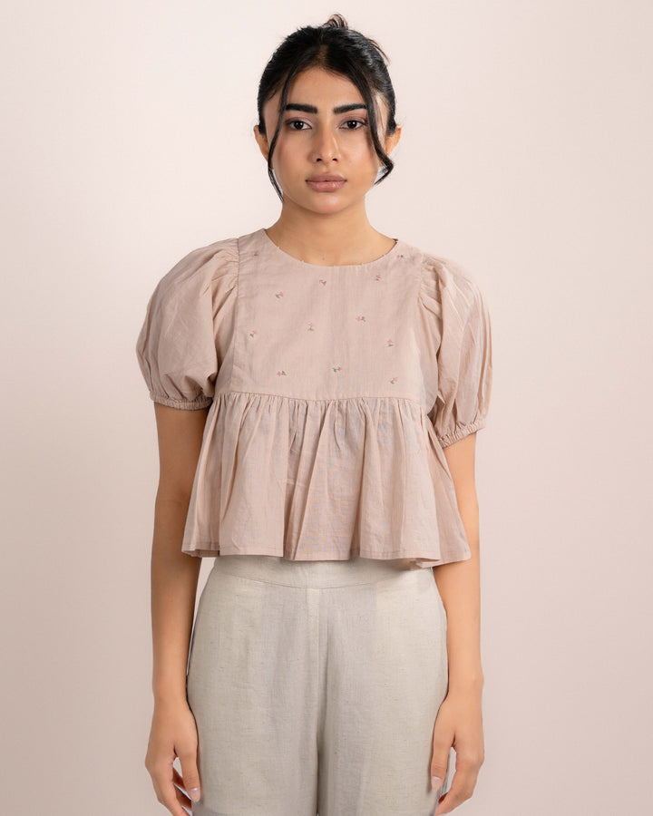 Lily Top - Flamingo Pink