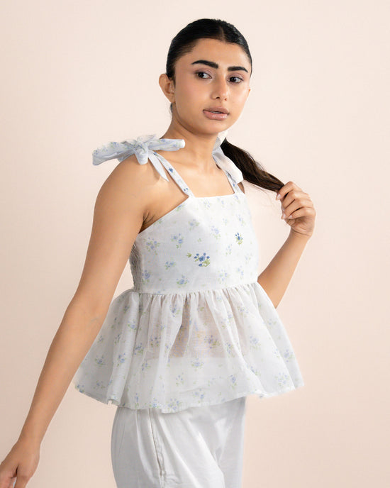 Daisy Top - Sea Breezy Checks