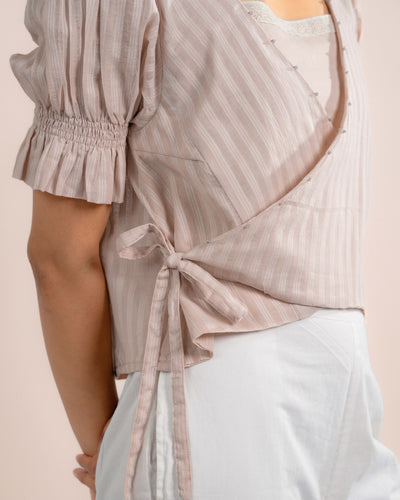 Koi Tube Top + Top - Flamingo Pink Strips