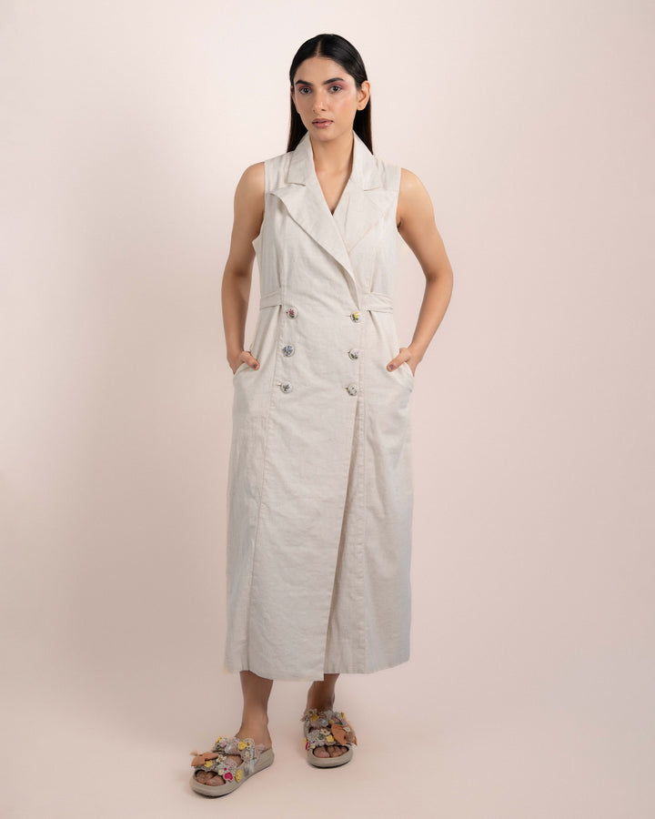 Evo Dress - Beige