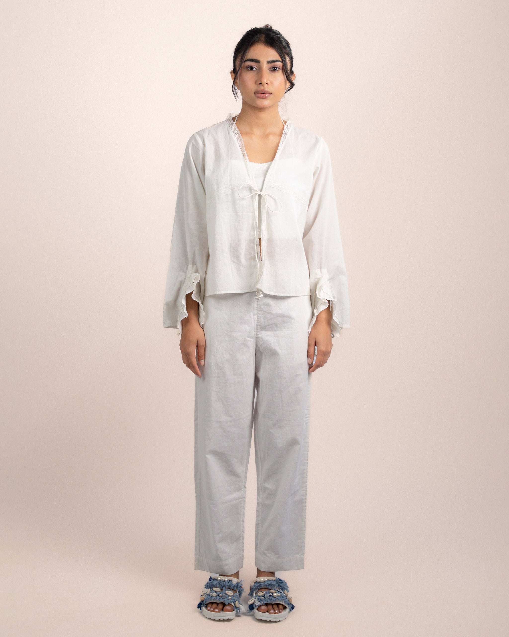 Lior Tube Top + Top - White