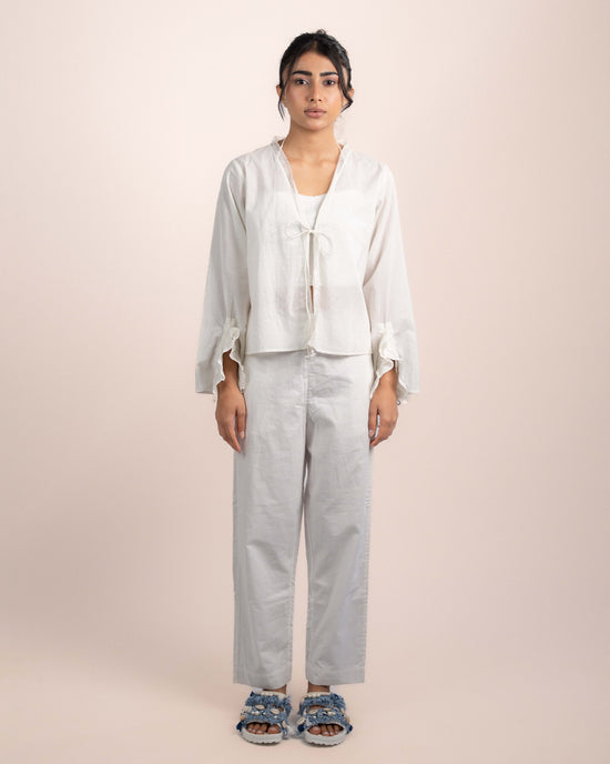 Lior Tube Top + Top - White