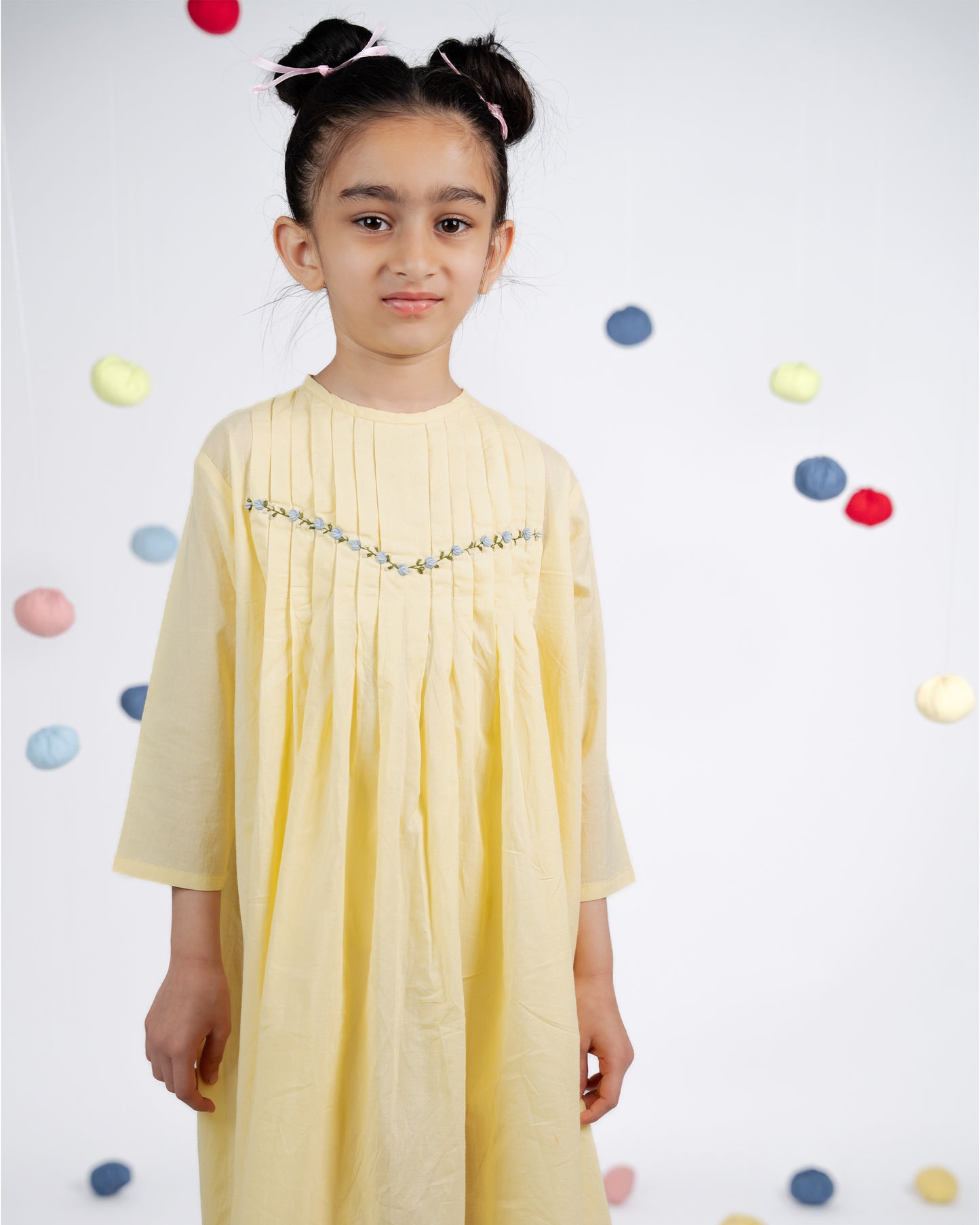 Sunny Dress - Lemon Yellow