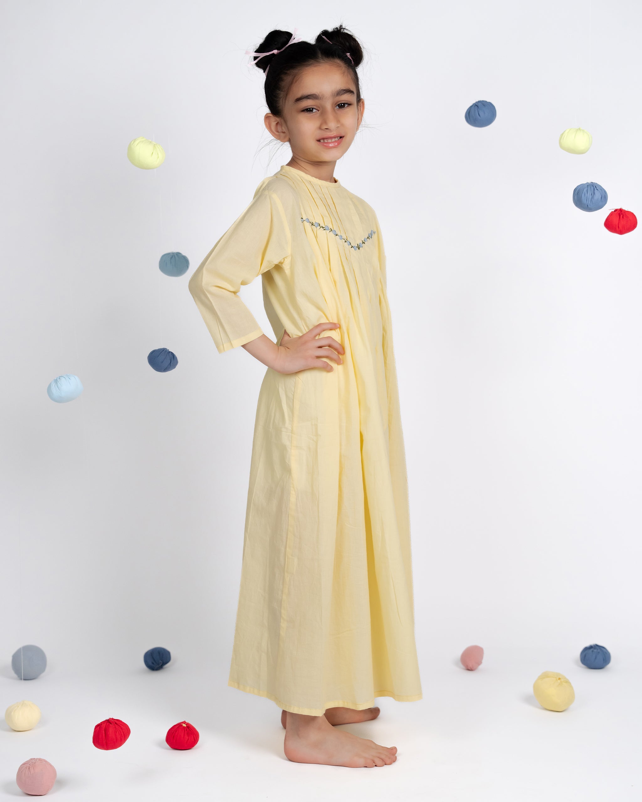 Sunny Dress - Lemon Yellow