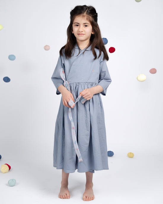 Bella Dress - Baby Blue