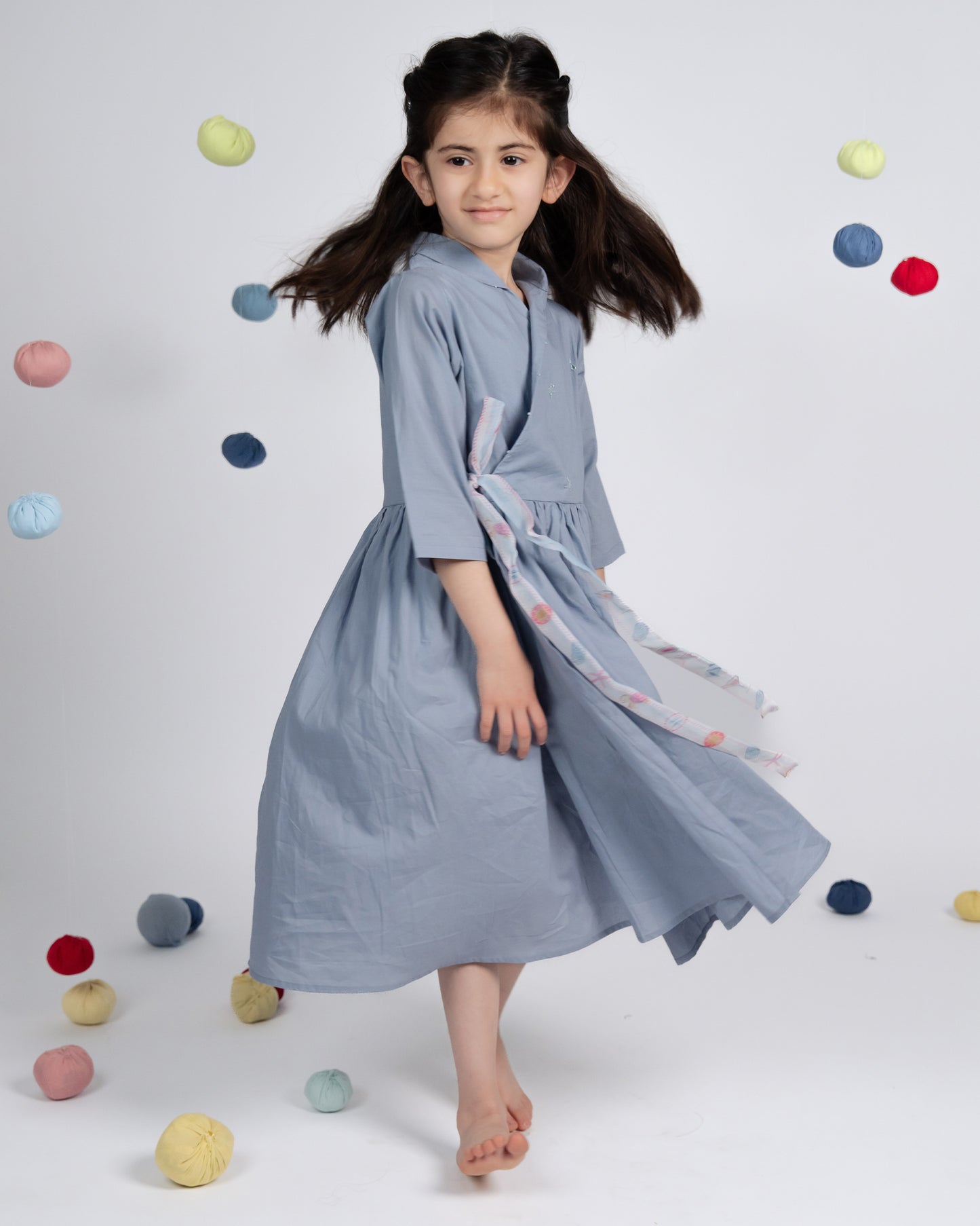 Bella Dress - Baby Blue