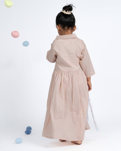 Bella Dress - Flamingo Pink