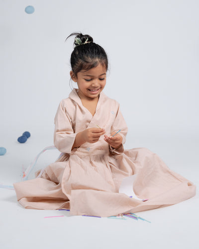 Bella Dress - Flamingo Pink