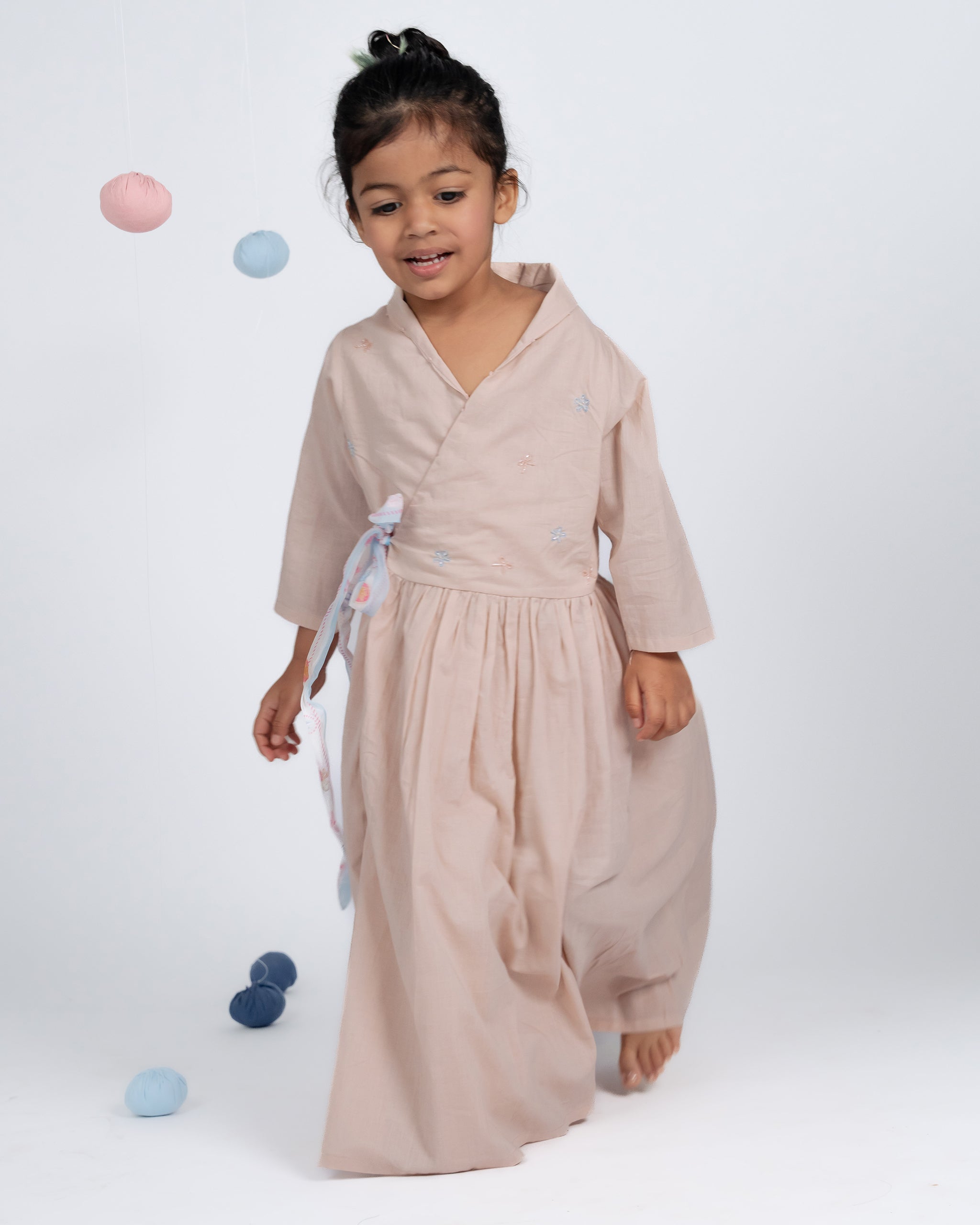 Bella Dress - Flamingo Pink