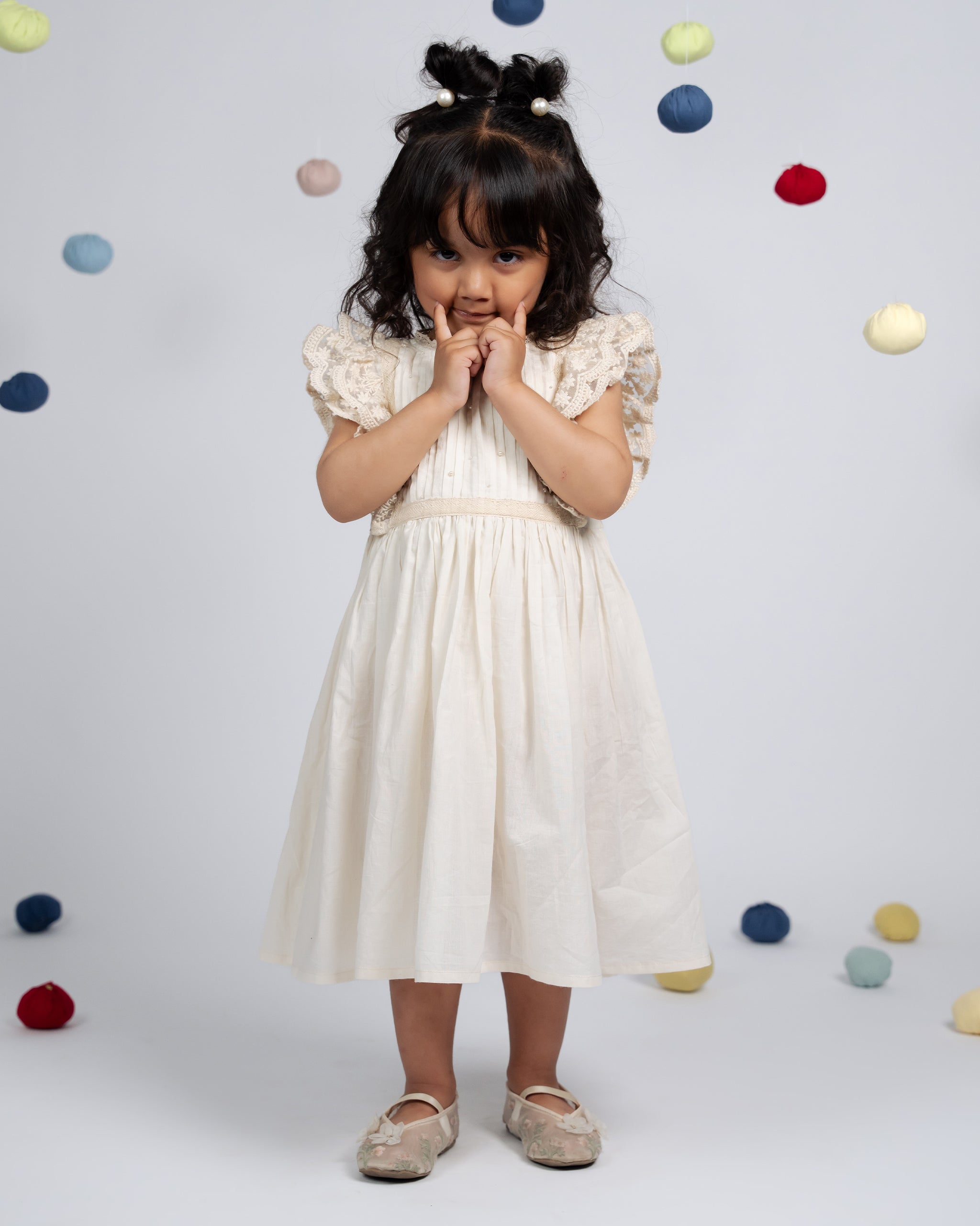 Rosie Dress - Beige
