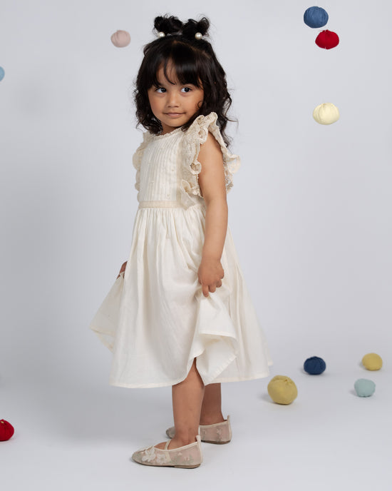 Rosie Dress - Beige
