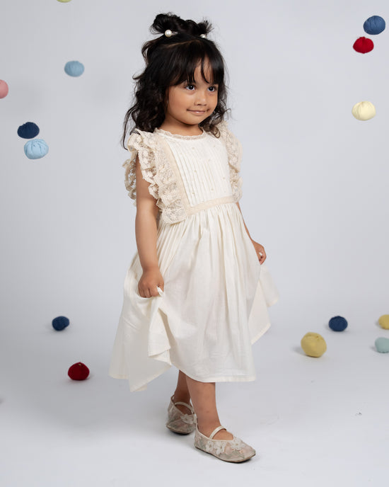 Rosie Dress - Beige