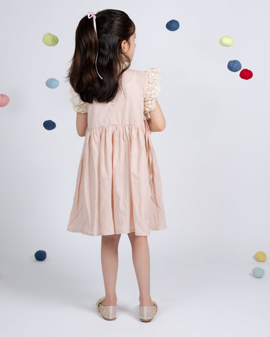 Rosie Dress - Flamingo Pink