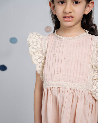 Rosie Dress - Flamingo Pink
