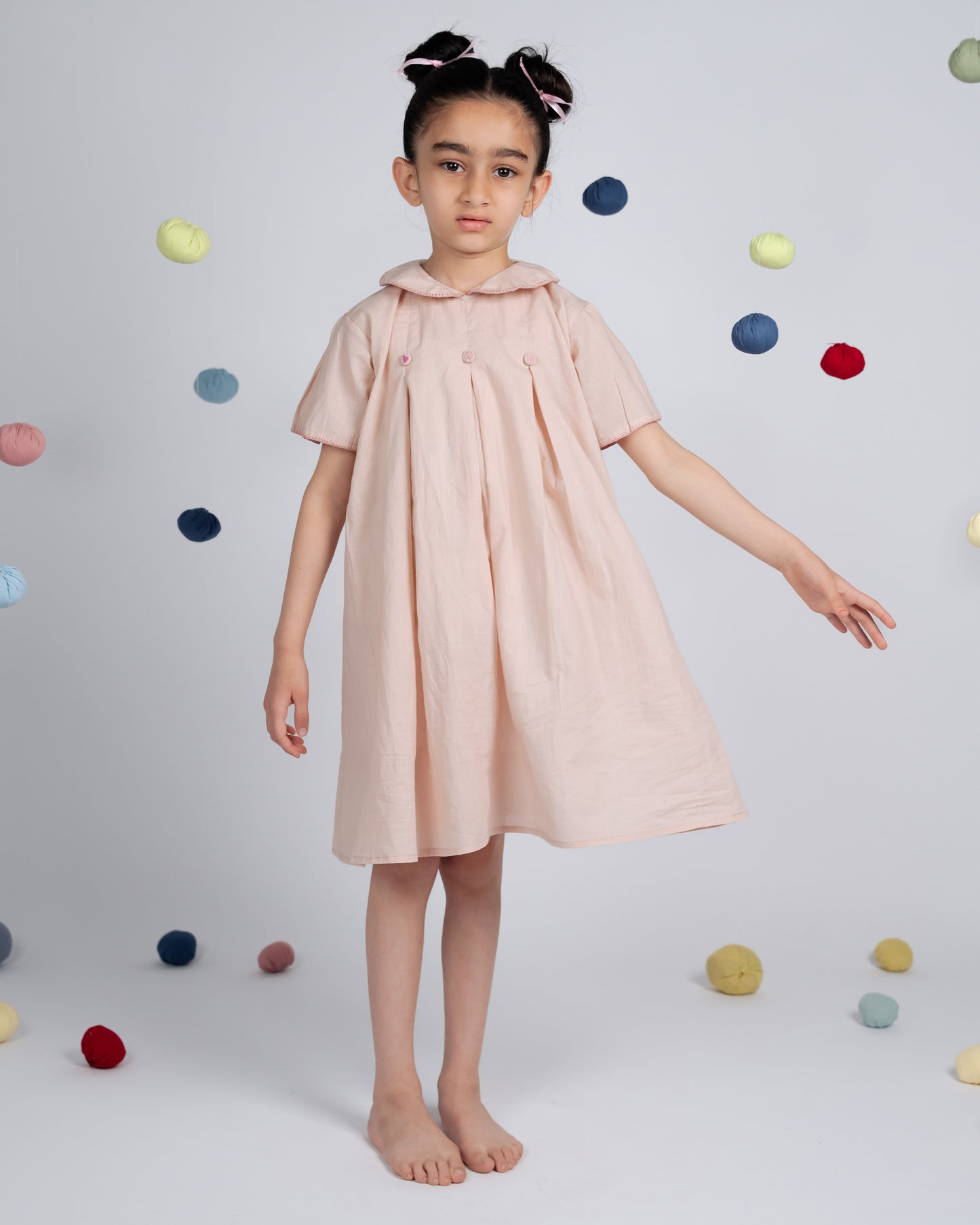 Coco Dress - Flamingo Pink
