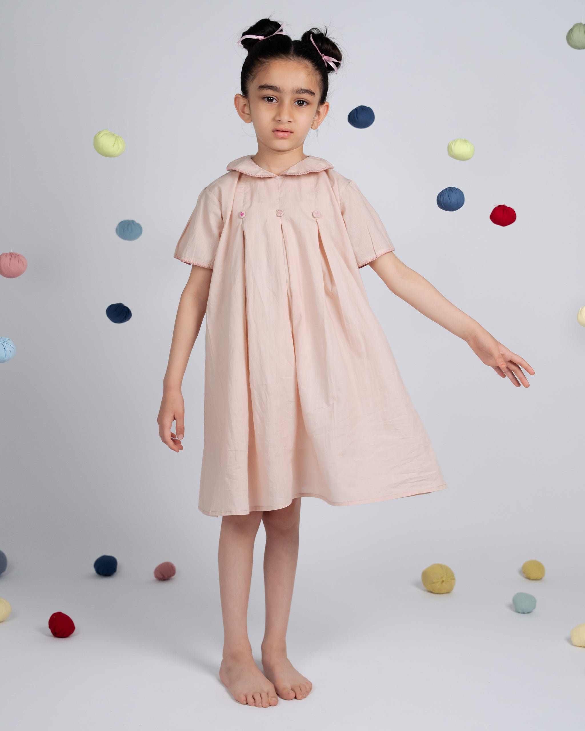 Coco Dress - Flamingo Pink