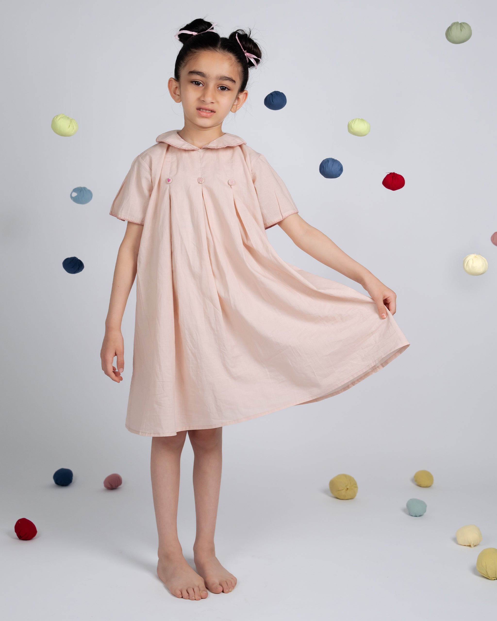 Coco Dress - Flamingo Pink