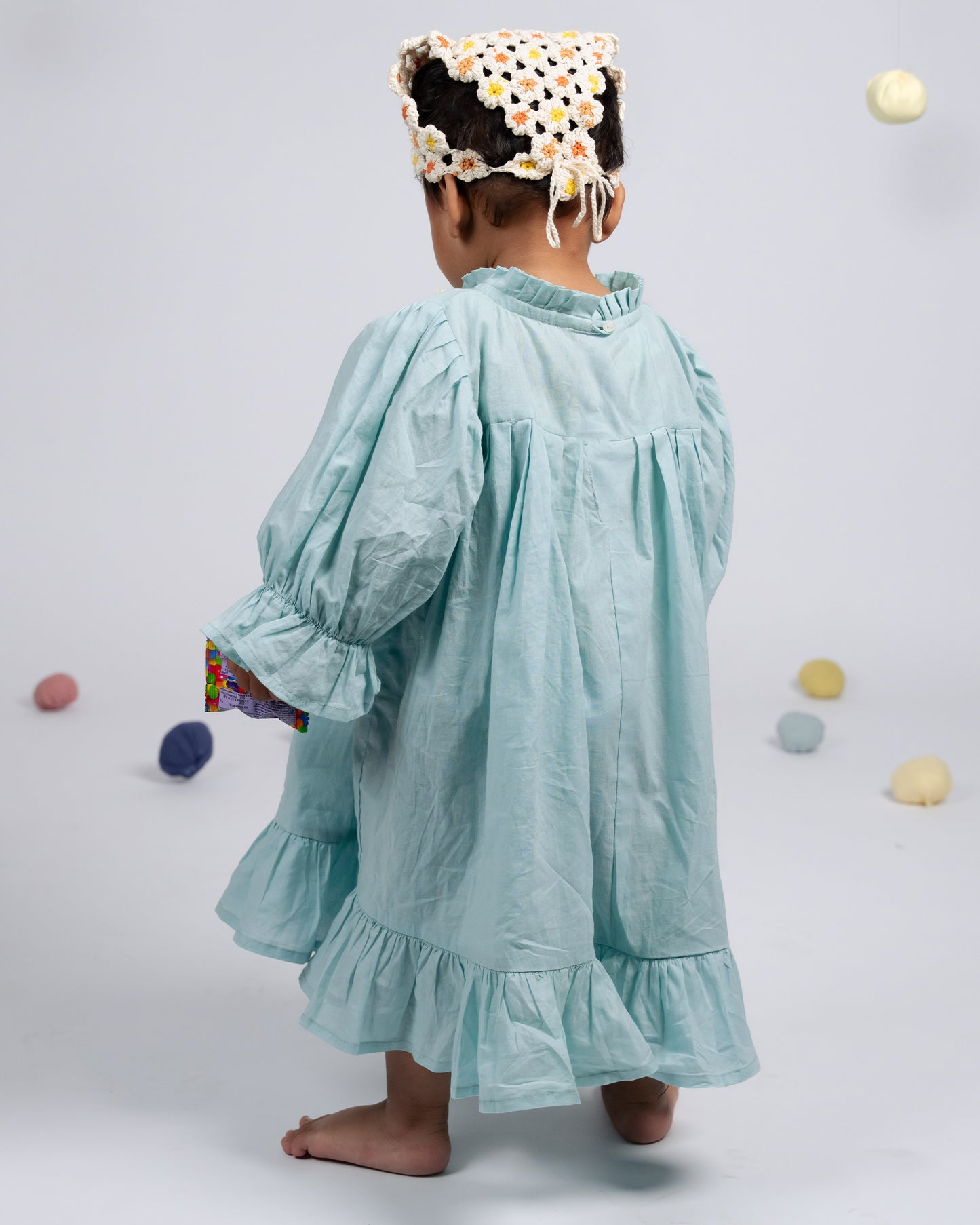 Tilly Dress - Sea Blue