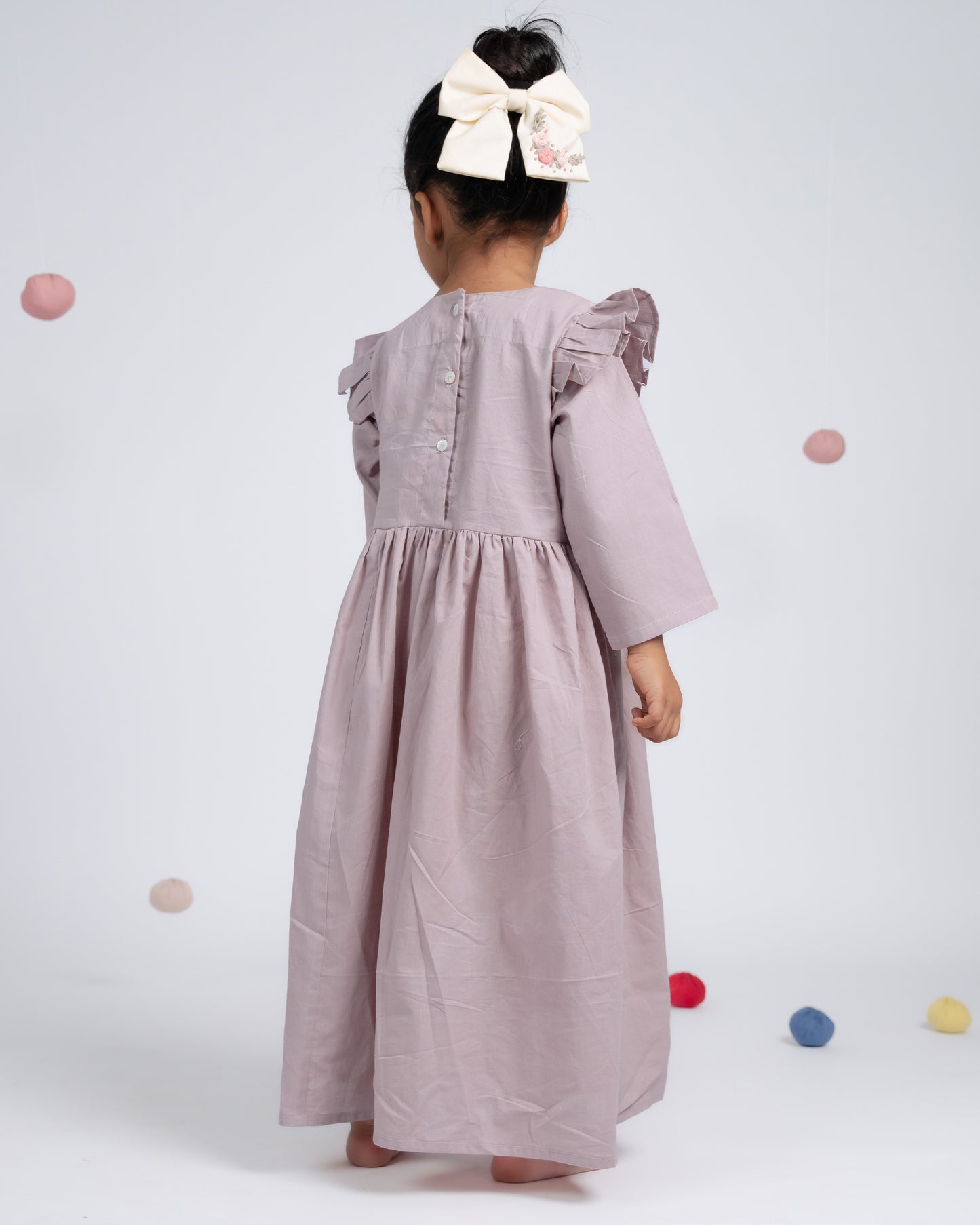 Caramel Cloud Dress - Ash Pink