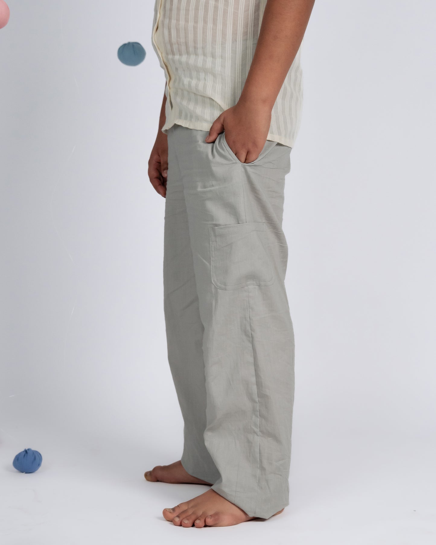 Tiny Trend Set Co-ord Set - Beige Grey