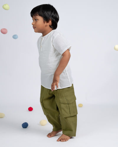 Signature Boy Pant - Green