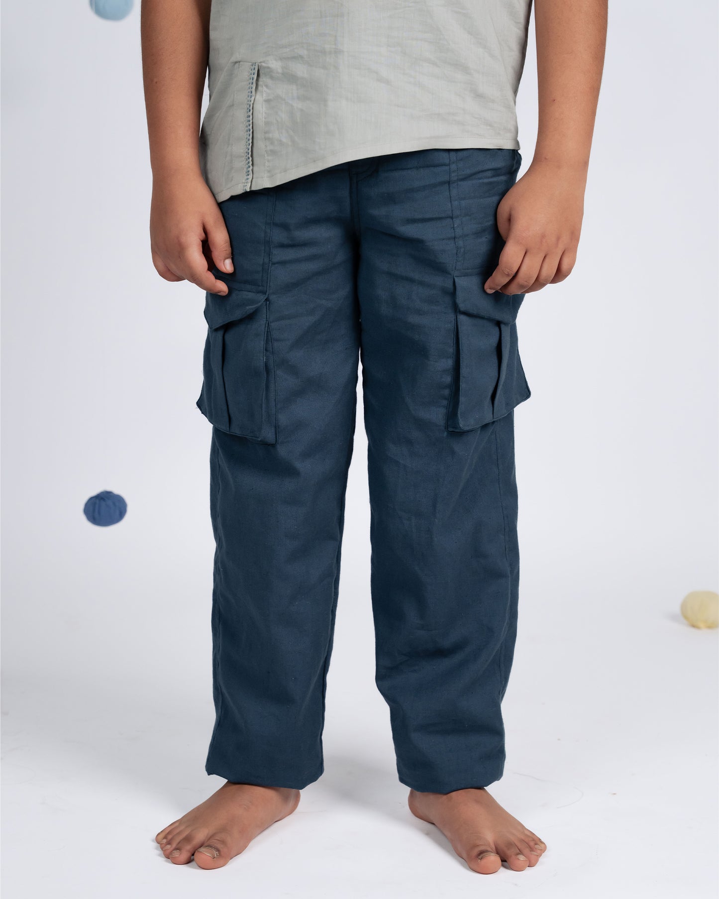 Signature Boy Pant - Teal Blue
