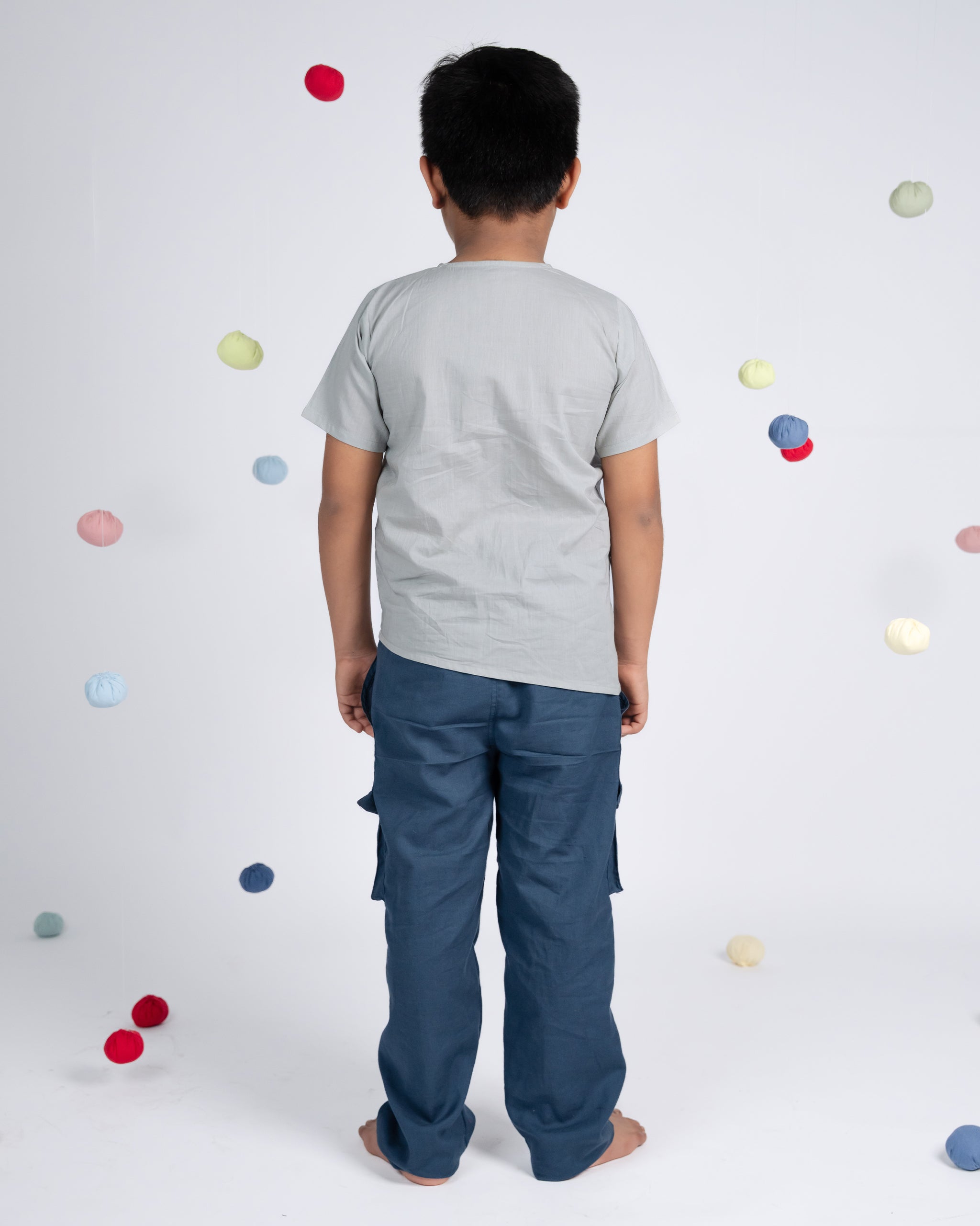 Signature Boy Pant - Teal Blue