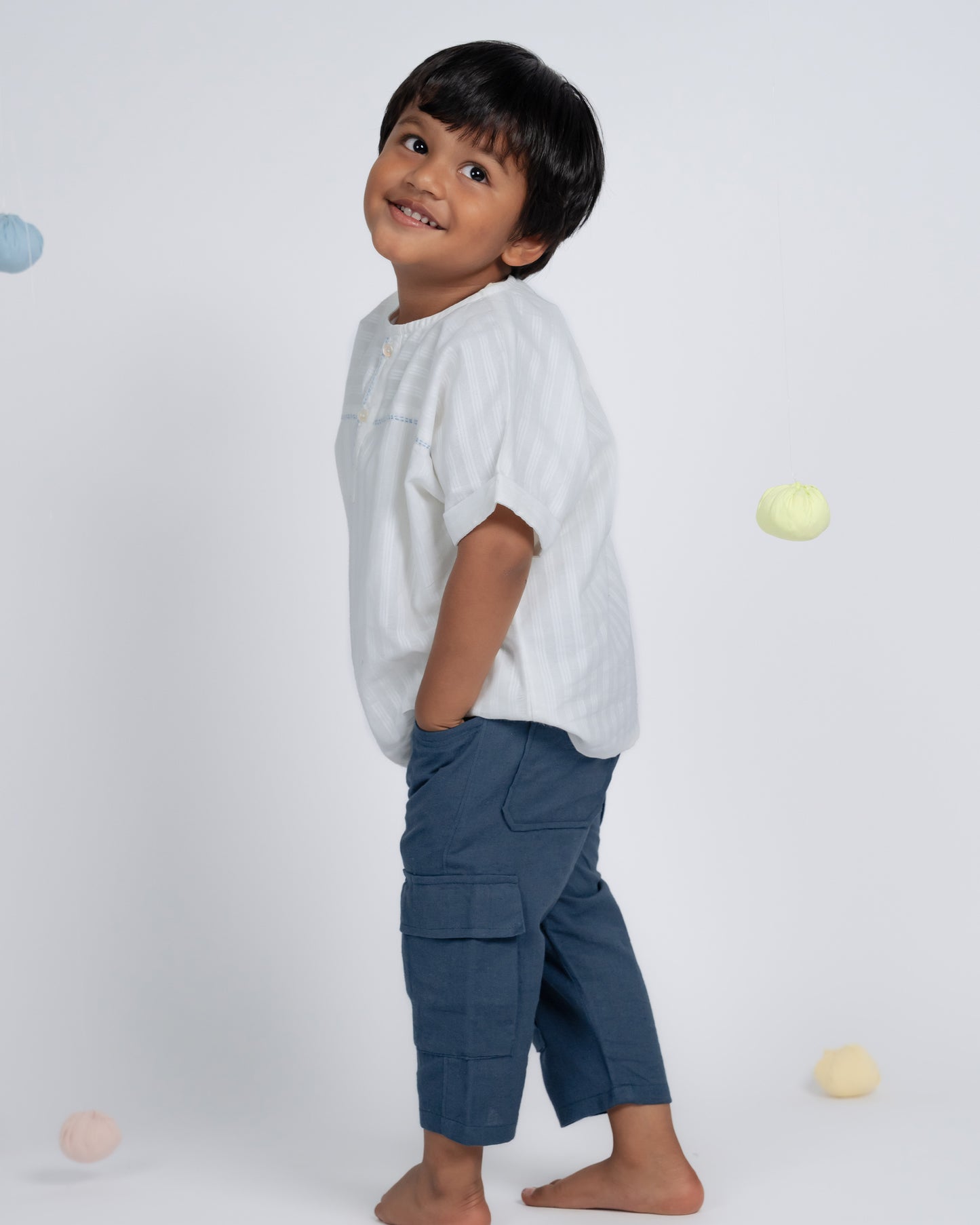 Mini Elite Shirt - Teal Blue