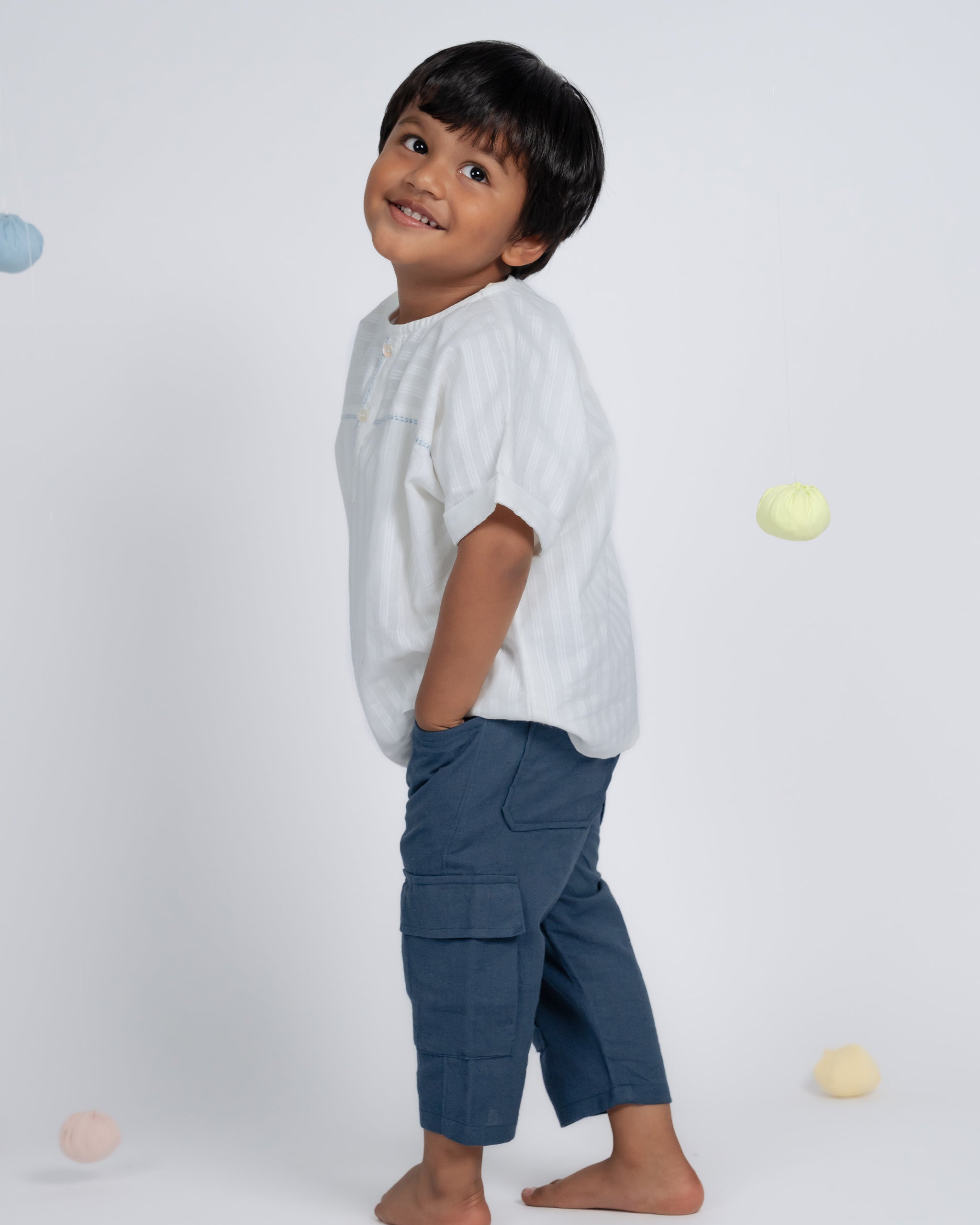 Mini Elite Shirt - Teal Blue