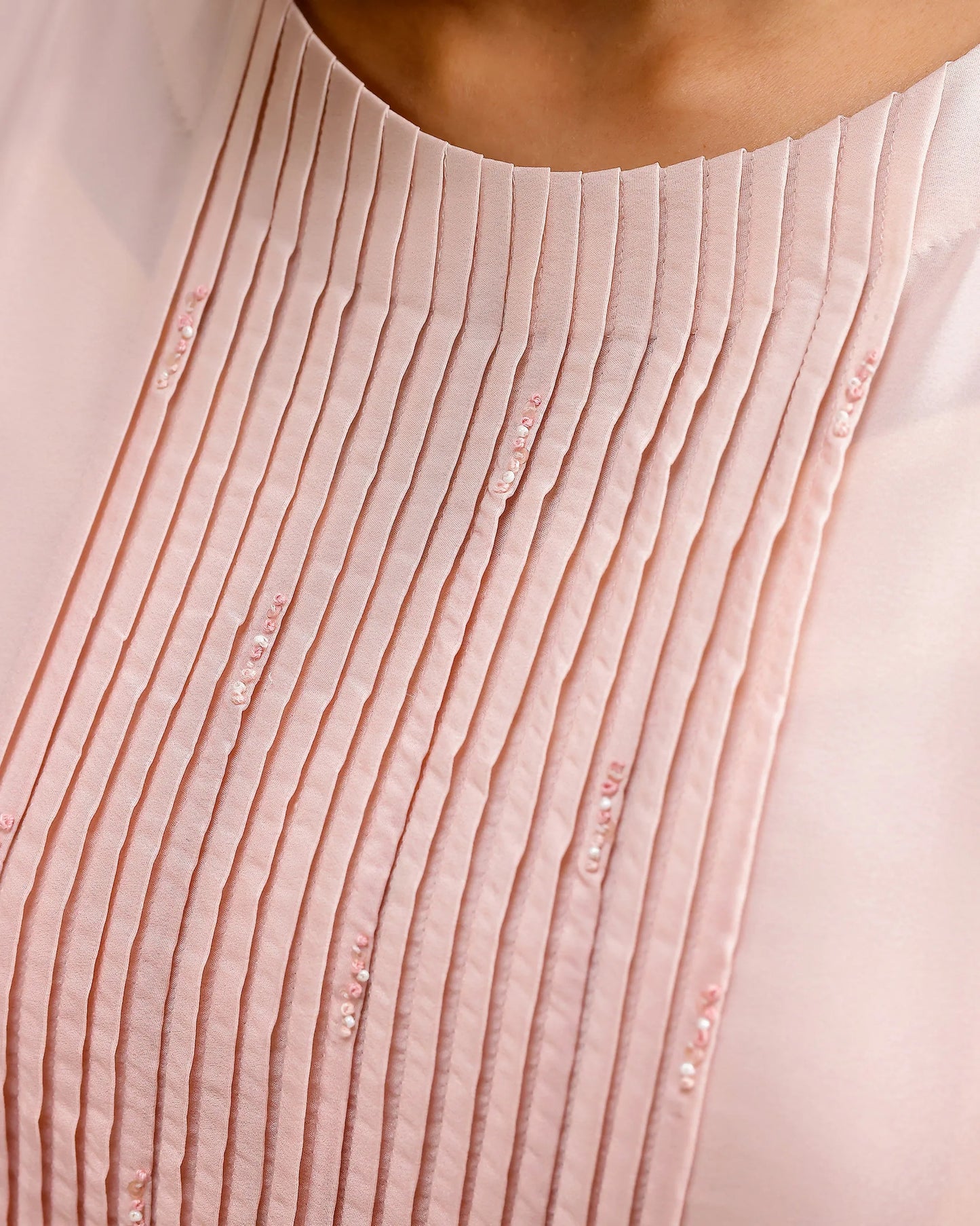 Icy Elegance Dress - Ivory To Orange